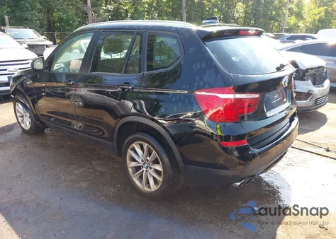 2017 BMW X3 xDrive28I from USA, damaged, VIN 5UXWX9C50H0T09852
